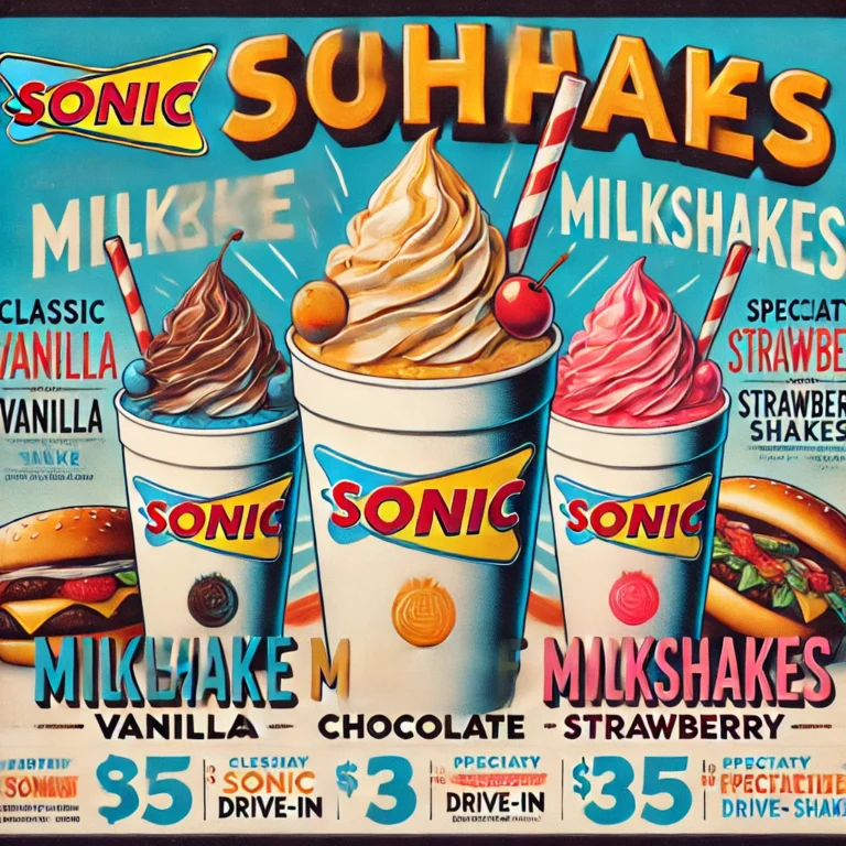 Discover the Ultimate sonic milkshake menu Menu & sonic milkshake menu Prices Experience at sonic milkshake menu