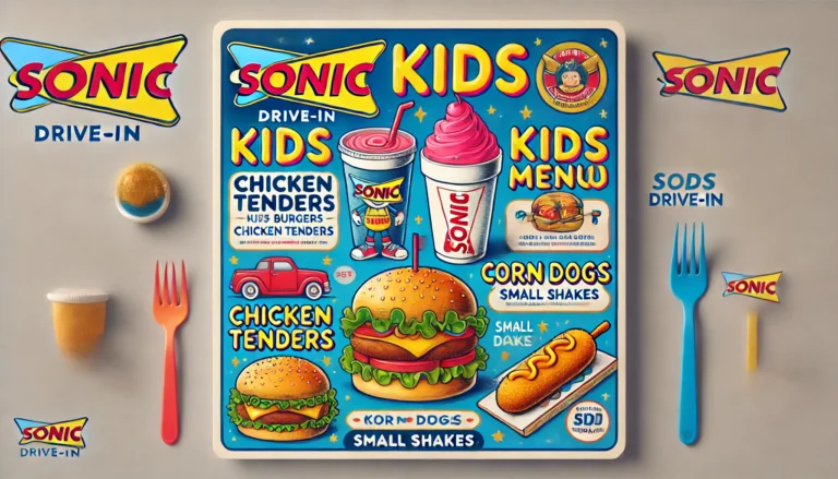 sonic kids menu menu & sonic kids menu prices – Discover Fun, Nutritious Dining for Kids at sonic kids menu