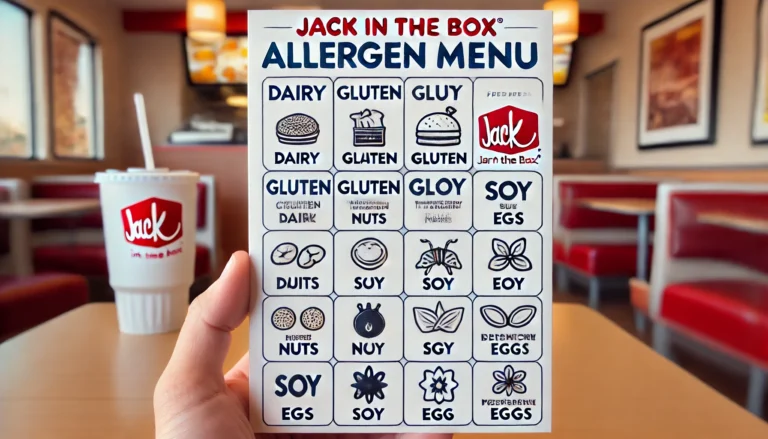 Discover the Comprehensive jack in the box allergen menu menu & jack in the box allergen menu prices: Allergen-Friendly Dining Options Unveiled