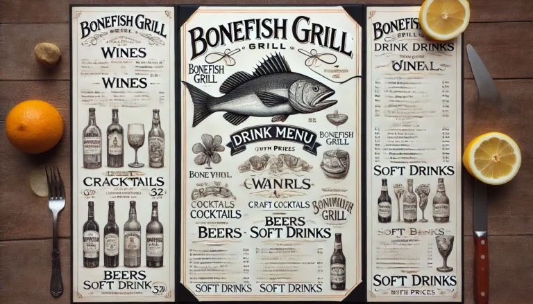 Discover the Bonefish Grill Drink Menu With Prices menu: Your Ultimate Guide to Bonefish Grill Drink Menu With Prices prices, Exquisite Cocktails, and Refreshing Beverage Selections