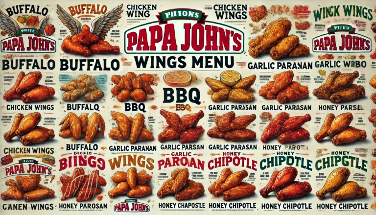 Papa John’s Wings Menu: Prices, Flavors & Deals 2025 | Full Guide