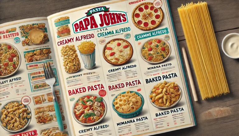 Papa John’s Pasta Menu: Prices, Options & Complete Guide 2025