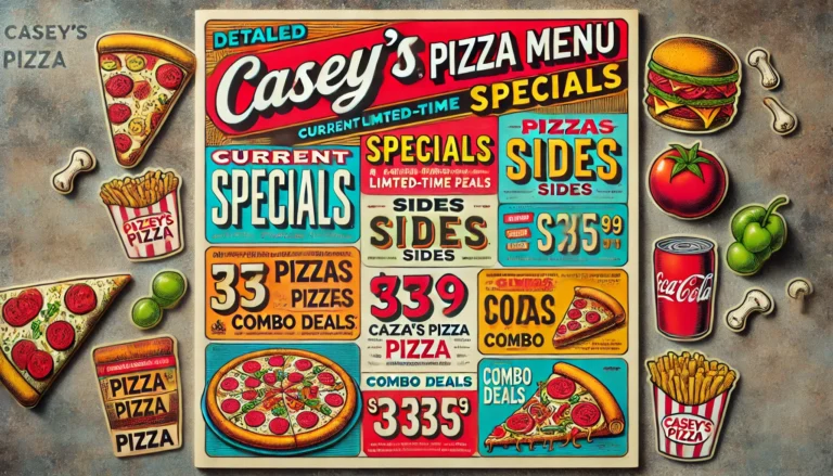 Casey’s Pizza Menu Specials: Fresh, Authentic Pizza Deals Near You