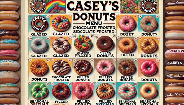 Casey’s Donuts Menu: Fresh Handmade Donuts & Prices 2025 | Complete Guide