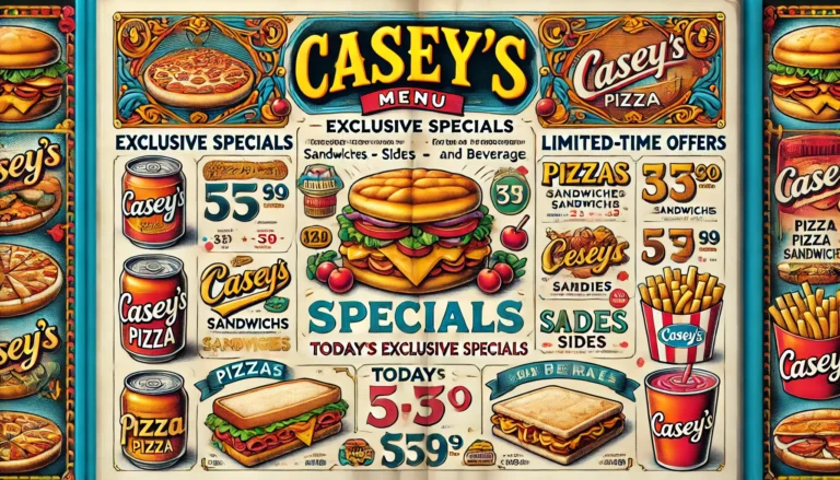 Casey’s Menu Specials Today | Daily Deals & Fresh Favorites