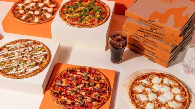 Blaze Pizza Catering Menu